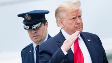 Le président américain Donald Trump le 21 mai 2020