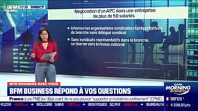 BFM Business avec vous: Négociation d'un APC dans une entreprise de plus de 50 salariés - 26/01