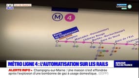 Île-de-France: l'automatisation sur les rails progresse sur le métro 4