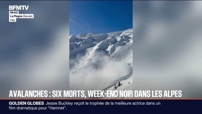 Avalanches: six morts dans les Alpes ce week-end