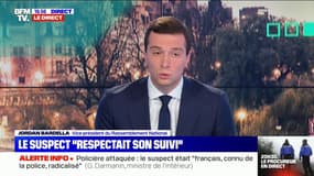 Jordan Bardella à propos du suspect à La Chapelle-sur-Erdre: "La rétention de sûreté aurait permis de faire en sorte qu'il ne ressorte pas de prison"