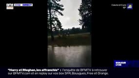 Lyon: les images des violents orages qui ont éclaté jeudi soir