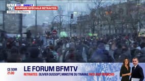 Retraites: la CGT annonce 400.000 manifestants à Paris