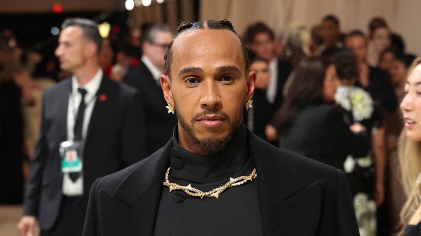 Lewis Hamilton MET Gala 2024