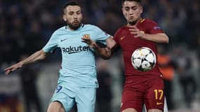 Jordi Alba et Cengiz Under au duel