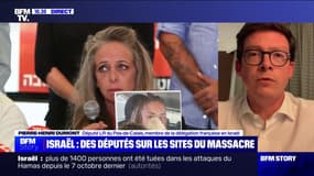 Délégation de députés français en Israël: "Notre rôle est de rassurer les familles et de leur dire que la France ne les oublie pas", affirme Pierre-Henri Dumont (LR)