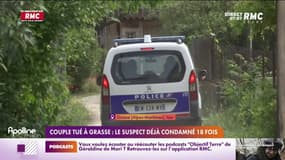 Couple tué à Grasse : le suspect déjà condamné 18 fois 