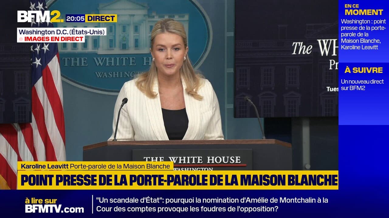 Affaire Epstein/grâce pour Ghislaine Maxwel par Donald Trump: "Ce n'est pas une priorité", déclare la Maison Blanche Kép