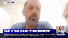 Laurent Gaurion, restaurateur en Bretagne, demande au Premier ministre de ne pas oublier les petits commerçants