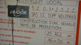 Permis de construire de l'usine Le Duff à Liffré (Ille-et-Vilaine)