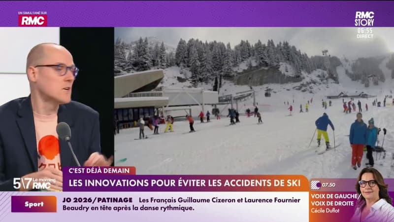 C'est déjà demain - Les innovations pour éviter les accidents de ski