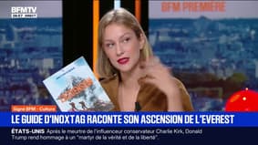 SIGNÉ BFM - Le guide d'Inoxtag raconte son ascension de l'Everest dans un livre