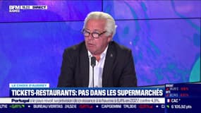 Titres-restaurant/supermarchés:  "On est en train de dévoyer l’objet social du titre-restaurant "