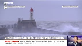 Vendée Globe: les skippers arrivés cette nuit déroutés vers La Rochelle en raison de la tempête Herminia