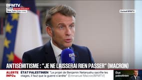 Emmanuel Macron: "Il n'y a pas de loi magique face à l'antisémitisme, il y a un sursaut"