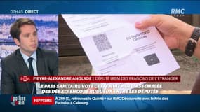 Pass sanitaire adopté tard dans la nuit à l'Assemblée Nationale: pour Pieyre-Alexandre Anglade, Député LREM des Français de l'étranger, il y avait "urgence"