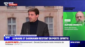 Alexis Izard, député Renaissance, à propos du nouveau gouvernement: "L'élargissement continue comme on le fait depuis 2017" 