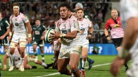 Selevasio Tolofua avec le Stade Toulousain en septembre 2022