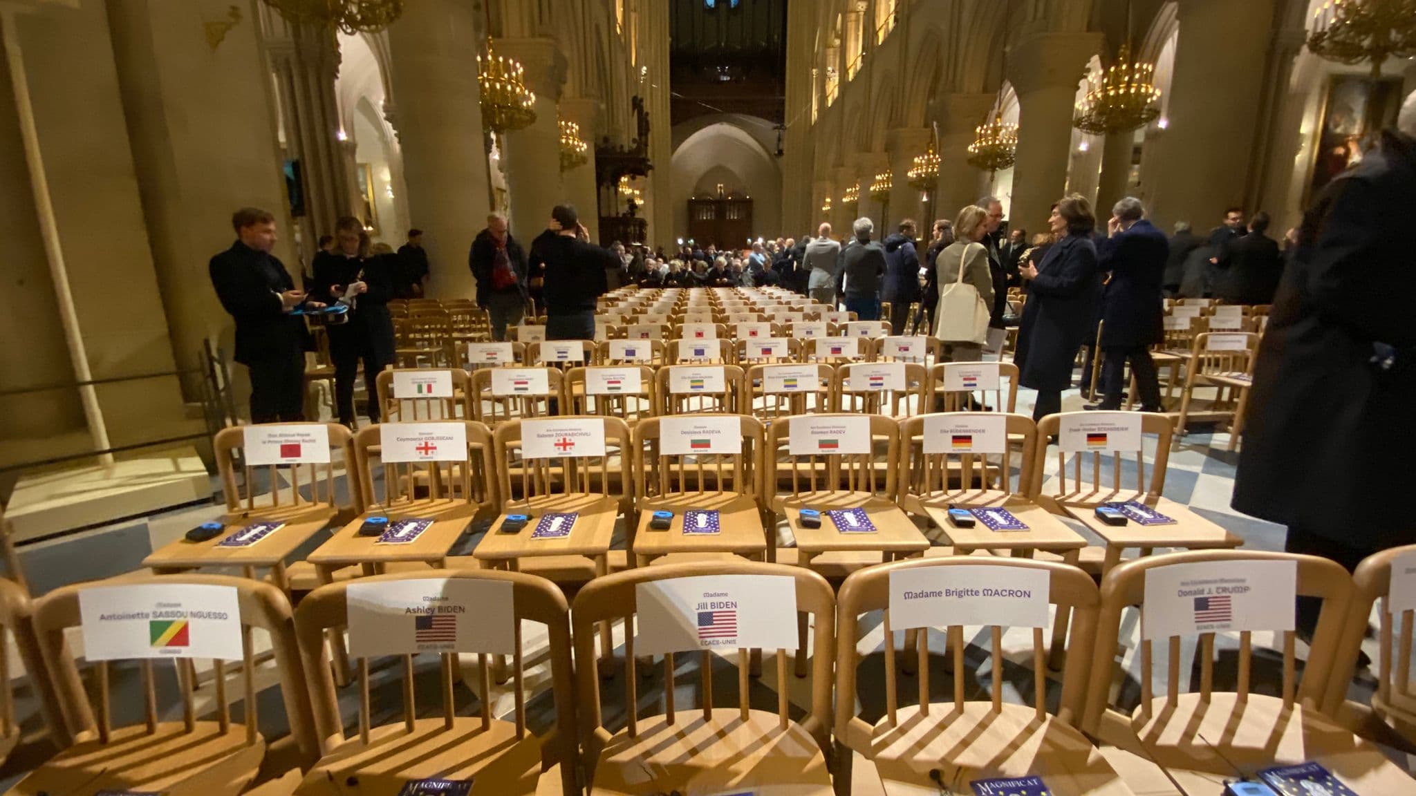 40 chefs d'Etat sont attendus pour la cérémonie de réouverture de Notre Dame de Paris