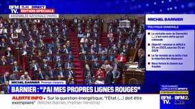 "J'ai mes propres lignes rouges": pour Michel Barnier, "il n'y aura aucune remise en cause des libertés" comme l'IVG, le mariage pour tous ou encore la PMA