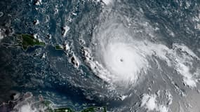 Irma, le cyclone de force 5 s'approche des Antilles. 