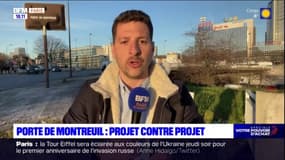 Paris: tensions autour du projet de réaménagement de la Porte de Montreuil