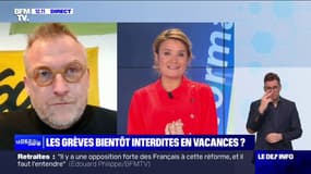 Erik Meyer (Sud-Rail) sur une interdiction de faire grève pendant les vacances: "Cette proposition est ridicule" 