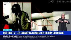 DOCUMENT BFMTV - Les dernières images des bijoux du Louvre dans un garage d'Aubervilliers, une heure seulement après le casse
