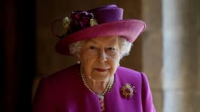 La reine Elizabeth II à l'abbaye de Westminster à Londres, le 8 juin 2018