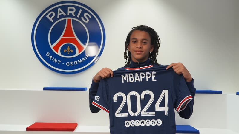 PSG: le petit frère de Kylian Mbappé, Ethan, signe un premier contrat aspirant - JO Tokyo 2020