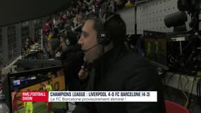 La fin de Liverpool - Barcelone dans la cabine de commentateurs avec Loïc Briley