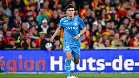 Leonardo Balerdi avec l'OM en 2023.