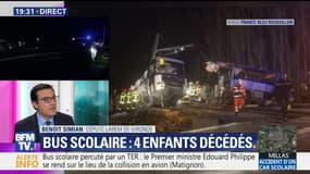 Pyrénées-Orientales: une collision entre un bus scolaire et un TER fait quatre morts (2/2)