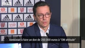 OM : Mandanda a fait "un don de 200.000 euros" à une association