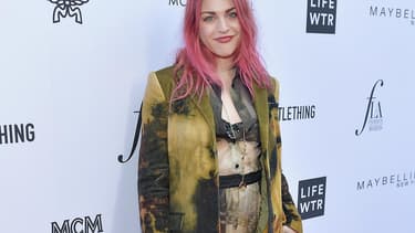 Frances Bean Cobain à Beverly Hills en avril 2018.