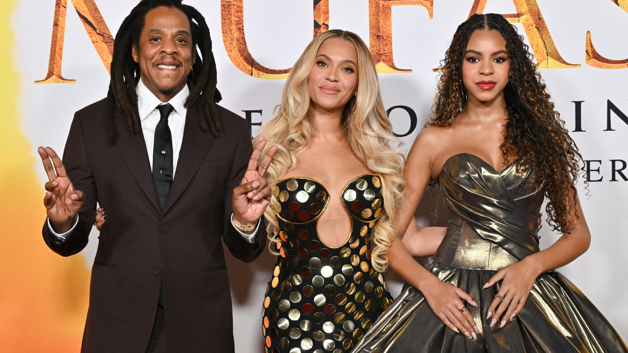 Jay-Z, Beyonce, Blue Ivy Carter Jay-Z, Beyonce, Blue Ivy Carter