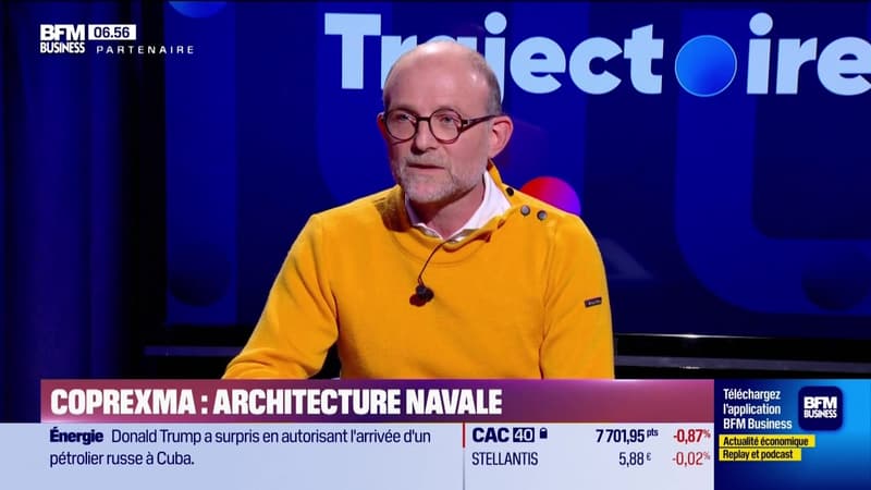 Trajectoire : Coprexma, architecture navale - 30/03