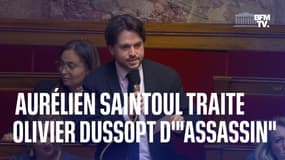 Aurélien Saintoul sanctionné après avoir traité Olivier Dussopt d'"assassin"