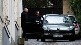 Nicolas Sarkozy quitte son domicile parisien le 31 mars 2015.