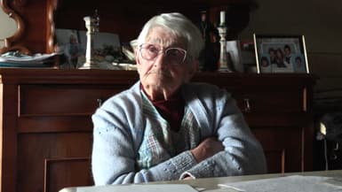Aimée Dupré, 99 ans, dénonce le viol de sa mère commis par deux soldats américains en 1944.