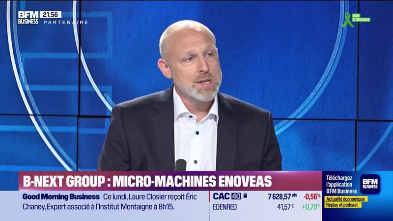 Martin Boeni (B-Next Group et ENOVEAS) : B-Next Group, micro-machines ENOVEAS - 22/06