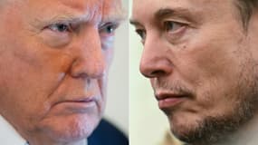 Elon Musk et Donald Trump.