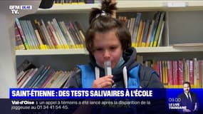 Covid-19: comment se déroulent les tests salivaires mis en place à l'école ?