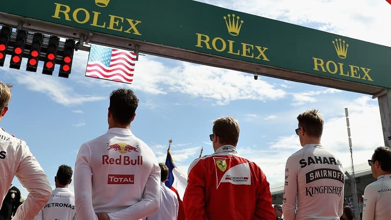 Les pilotes avant le GP des Etats-Unis