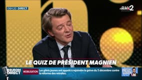 Quel membre du gouvernement a reconnu qu'il était adepte de la trottinette électrique ? ... Relevez le quiz du Président Magnien ! - 04/11