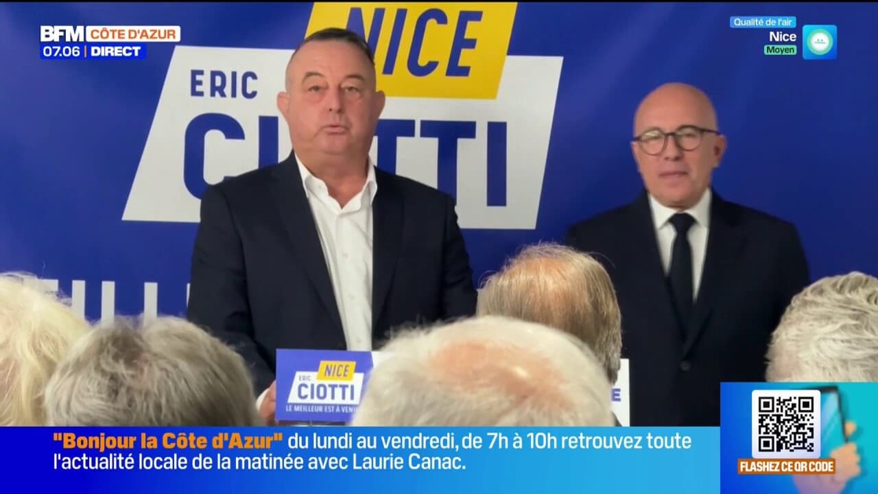Le pompier Olivier Riquier rejoint Eric Ciotti