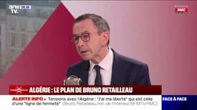 Bruno Retailleau: "Nous sommes en train d'établir une liste de plusieurs centaines de personnes qui ont un profil dangereux (...) Ces gens-là, nous allons les présenter aux Algériens"