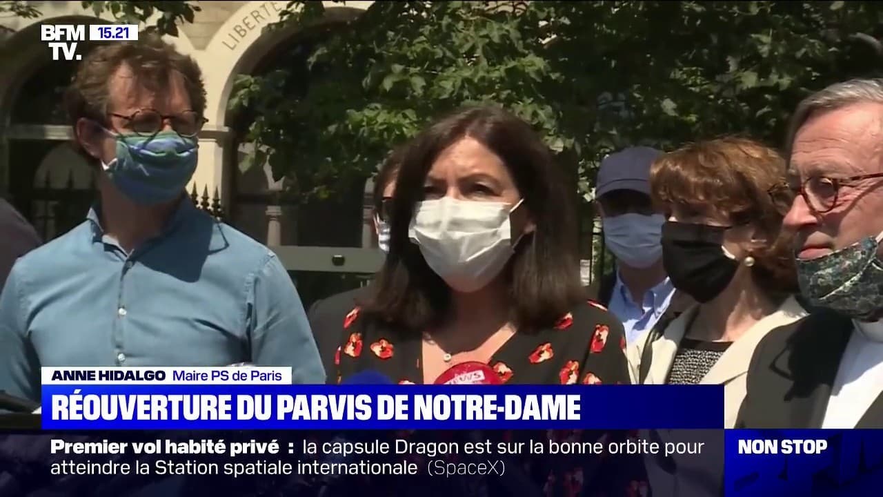 Anne Hidalgo Sur La Réouverture Du Parvis De Notre-Dame: "C'est Une ...