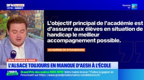 BFM Alsace et vous: un manque d'AESH toujours palpable dans les écoles