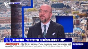 Charles Michel: "Il y a une tentative organisée, chirurgicale, de déstabiliser le continent européen" de la part de la Russie